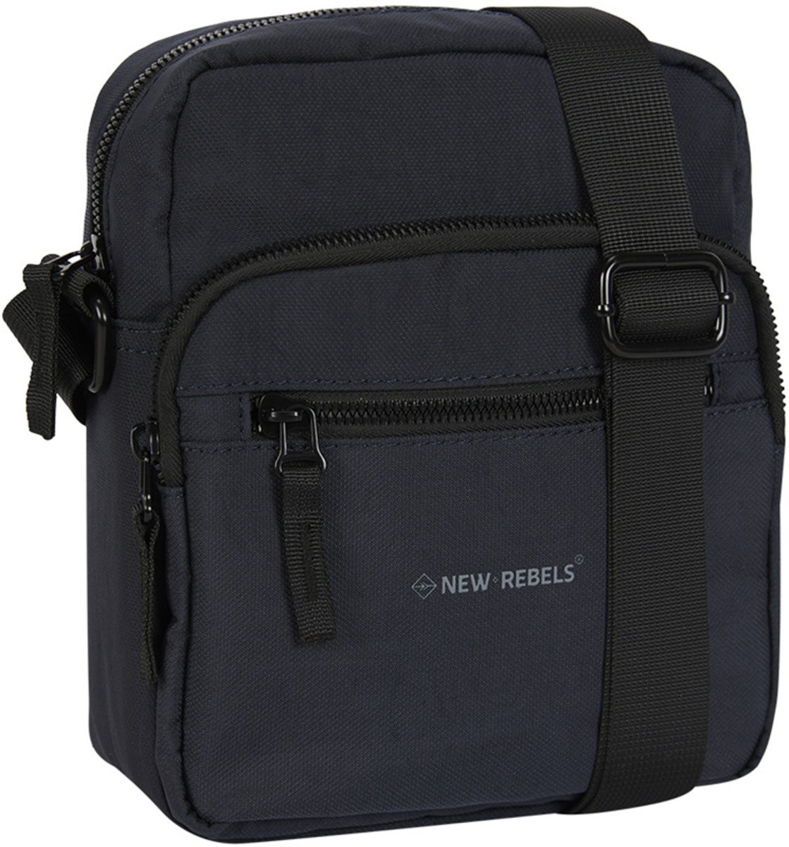 New Rebels Walden Pontiac Umhängetasche Crossbody Tasche 18x9x22 cm Wasserabweisend Nylon – Leicht & Perfekt für Alltag und Reisen