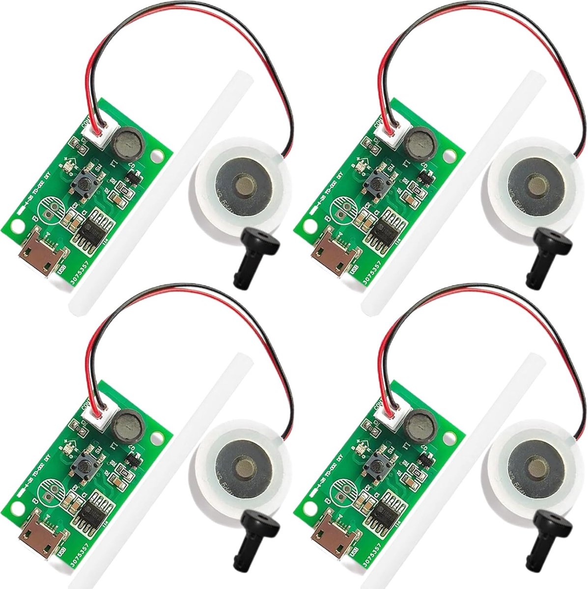 4 stuks 20 mm ultrasone mistmaker fogger verstuiver vernevelaar