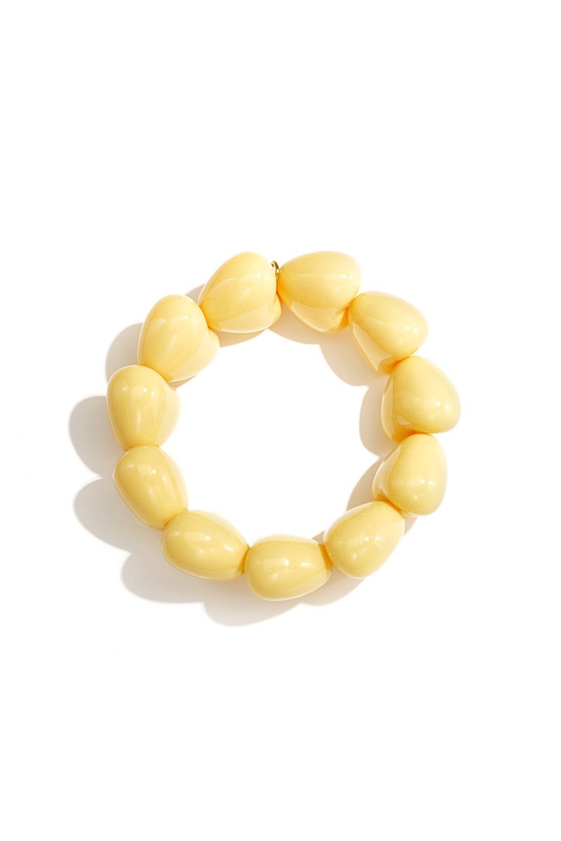 Chic resin beaded bracelets for all occasions - Lichtbruin