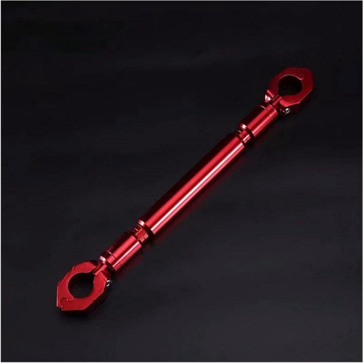 Motorfiets Balansstuur - Stuurversteviging Motor - Rijstabiliteit Verbeteren - CNC Aluminiumlegering - 32-37.5 cm - Zwart