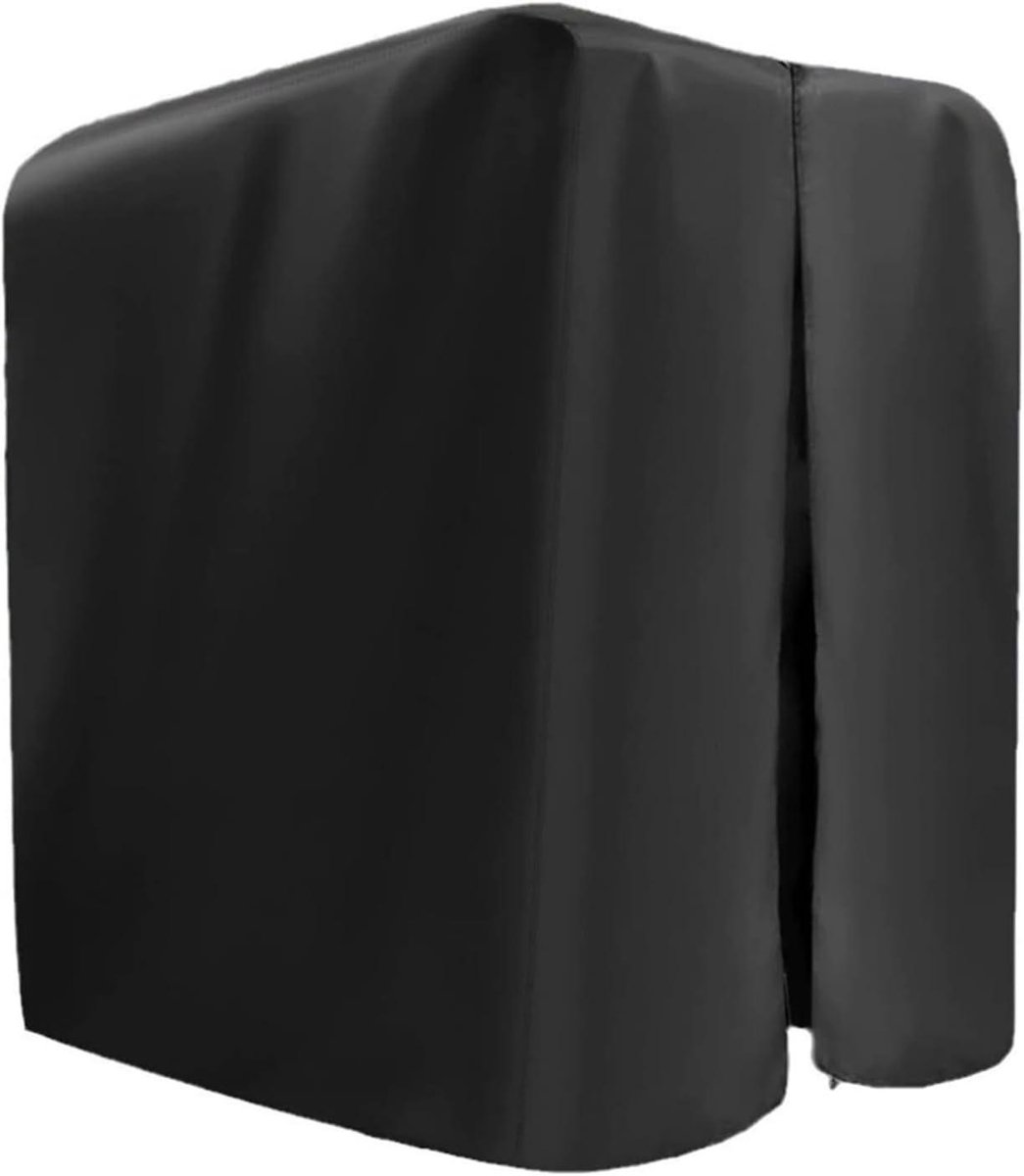 Beschermhoes Hometrainer - Afdekhoes Fitnessapparaat - Apparaat Beschermen - Waterdicht Oxford Materiaal - 105 x 175 x 185 cm - Zwart