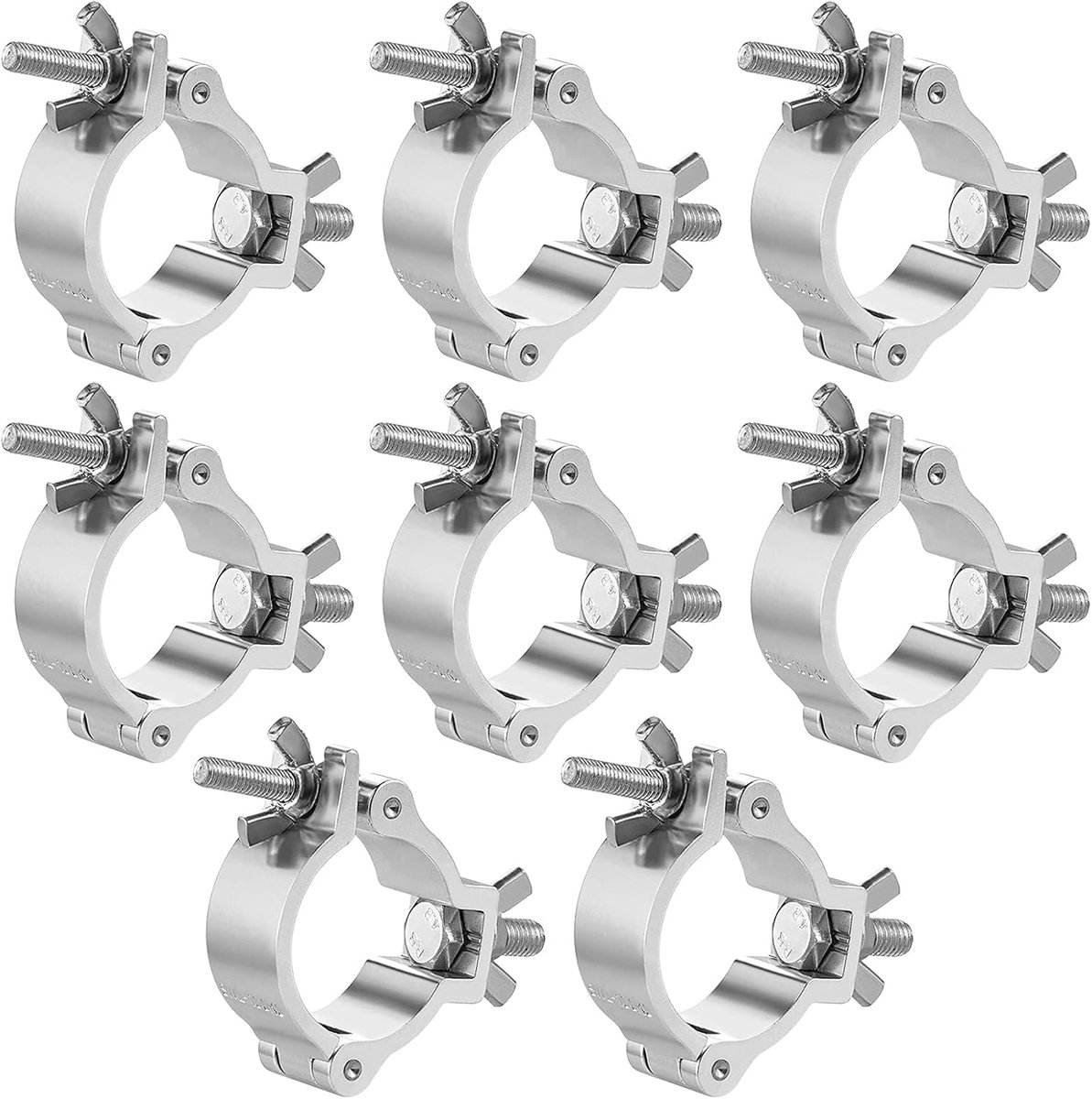 8 stuks klem voor podiumverlichting, Truss Clamp 28-35 mm, klemmen