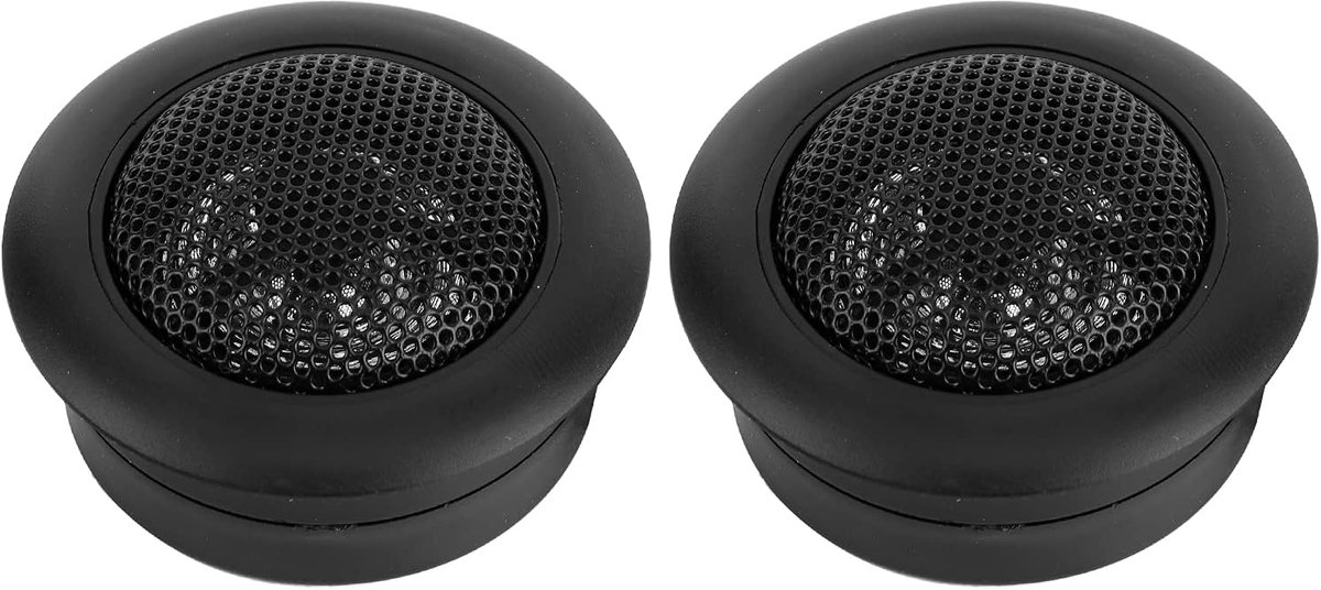 SnelShoppen - Car Speakers Tweeter 200W - 2 Stuks Hoogwaardige Geluidskwaliteit - Polyether Diaphragma - Ideaal voor Muziekspelers en Auto Audio