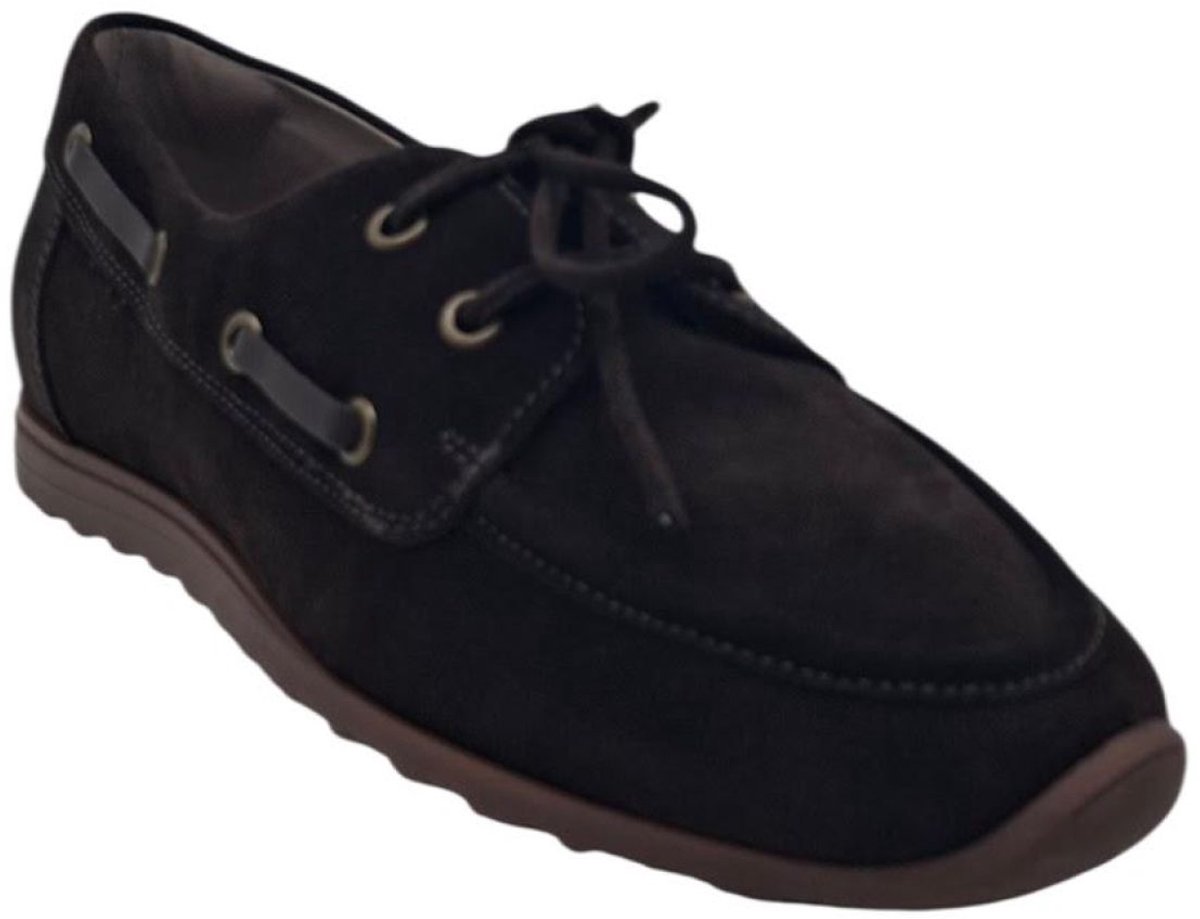 DL Sport 7158-05 Cacao | Bruine suède dames bootschoen