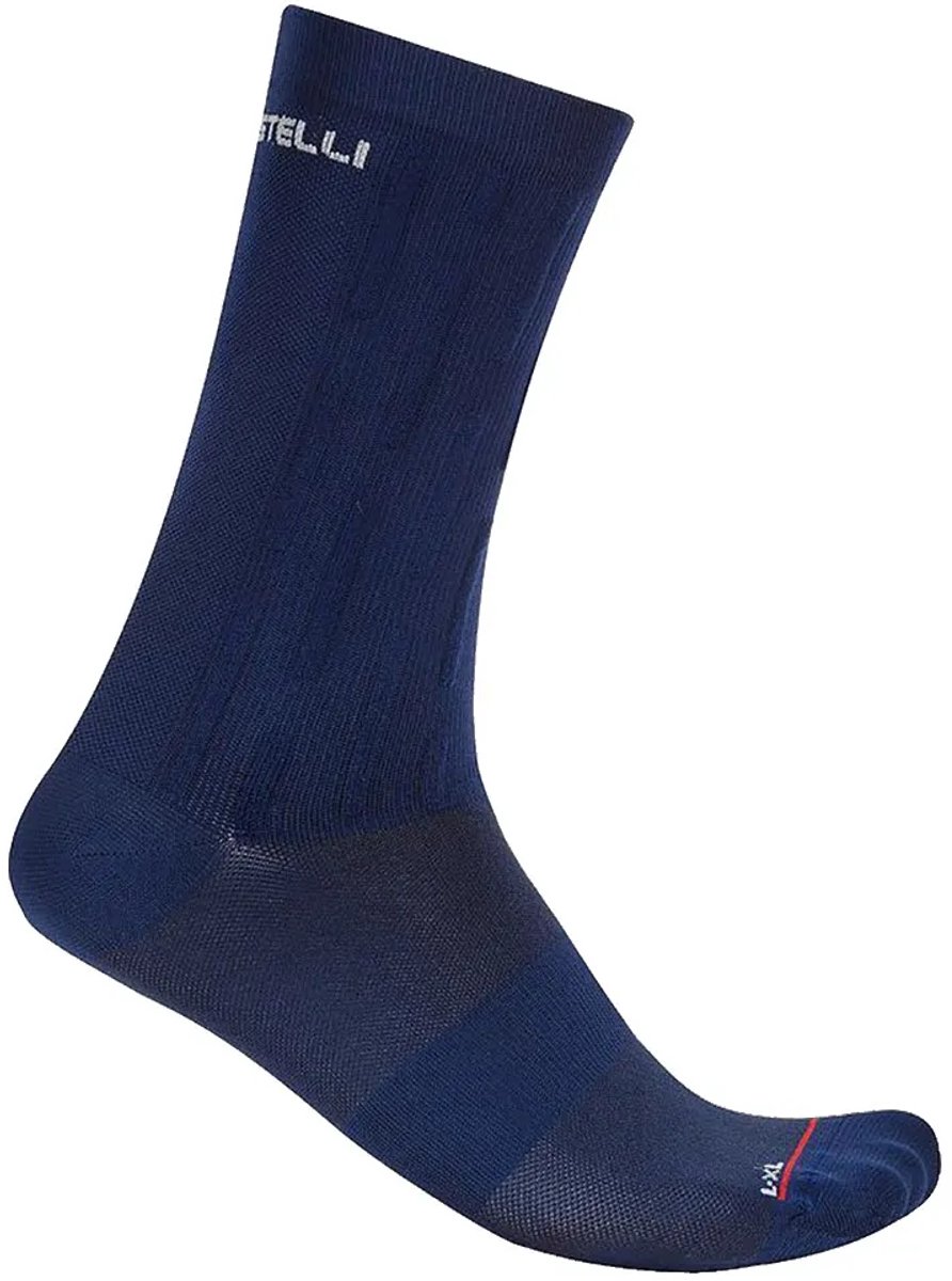Castelli Aero Race Pro 20 Sokken Blauw EU 35-39