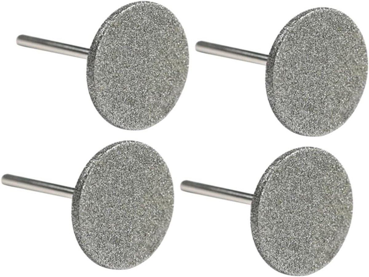 Nagelvijl Bits Set - Elektrische Vijl Bits - Nagelverzorging Thuis - Fijn Schuurpapier Afwerking - 20 mm - Zilver