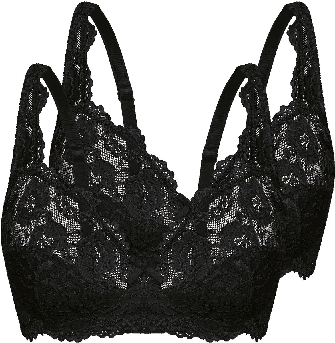2-pack Soft-bh Classic Lace