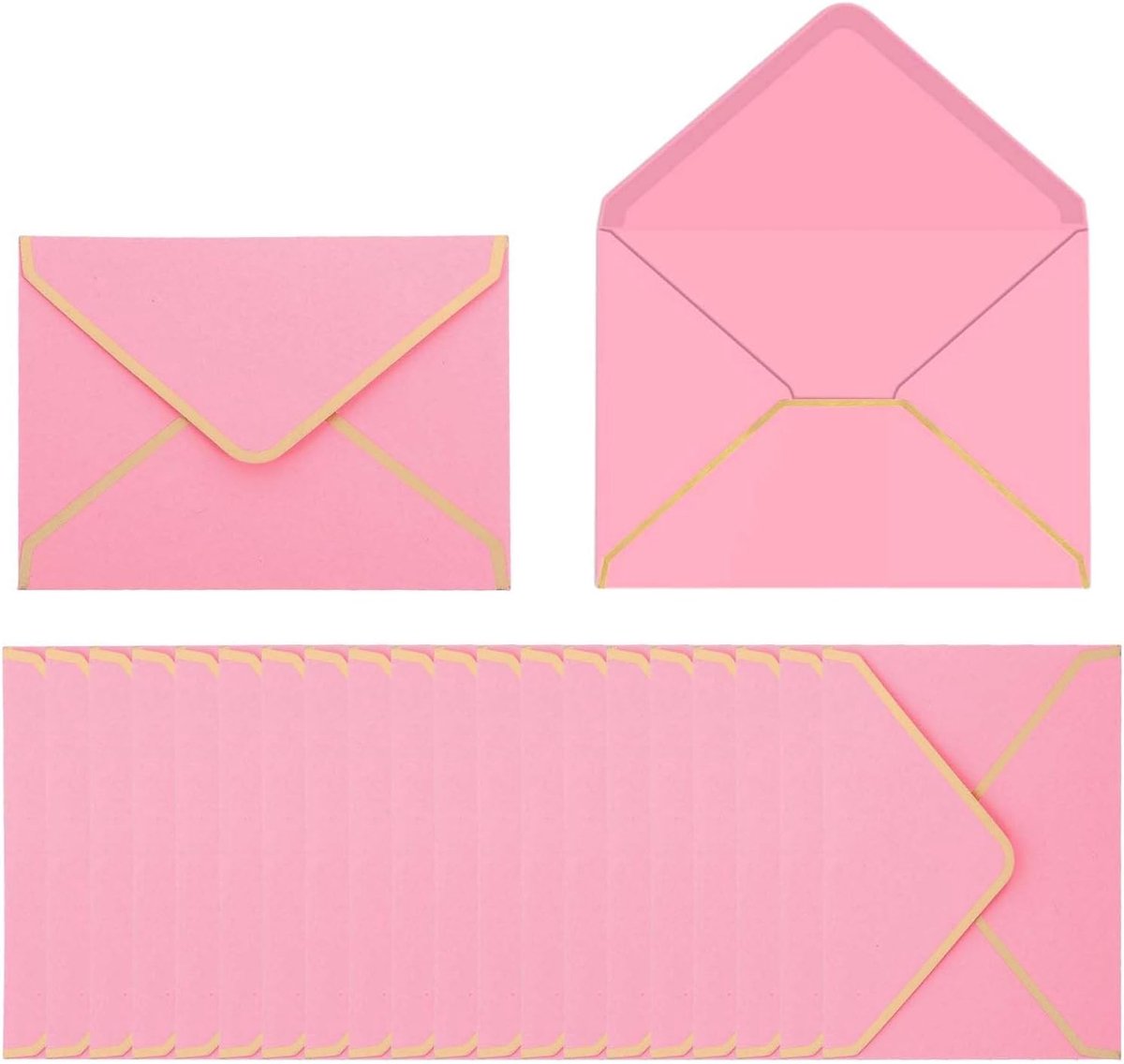 50 stuks enveloppen 13,5 x 18,5 cm, enveloppen, papieren enveloppen