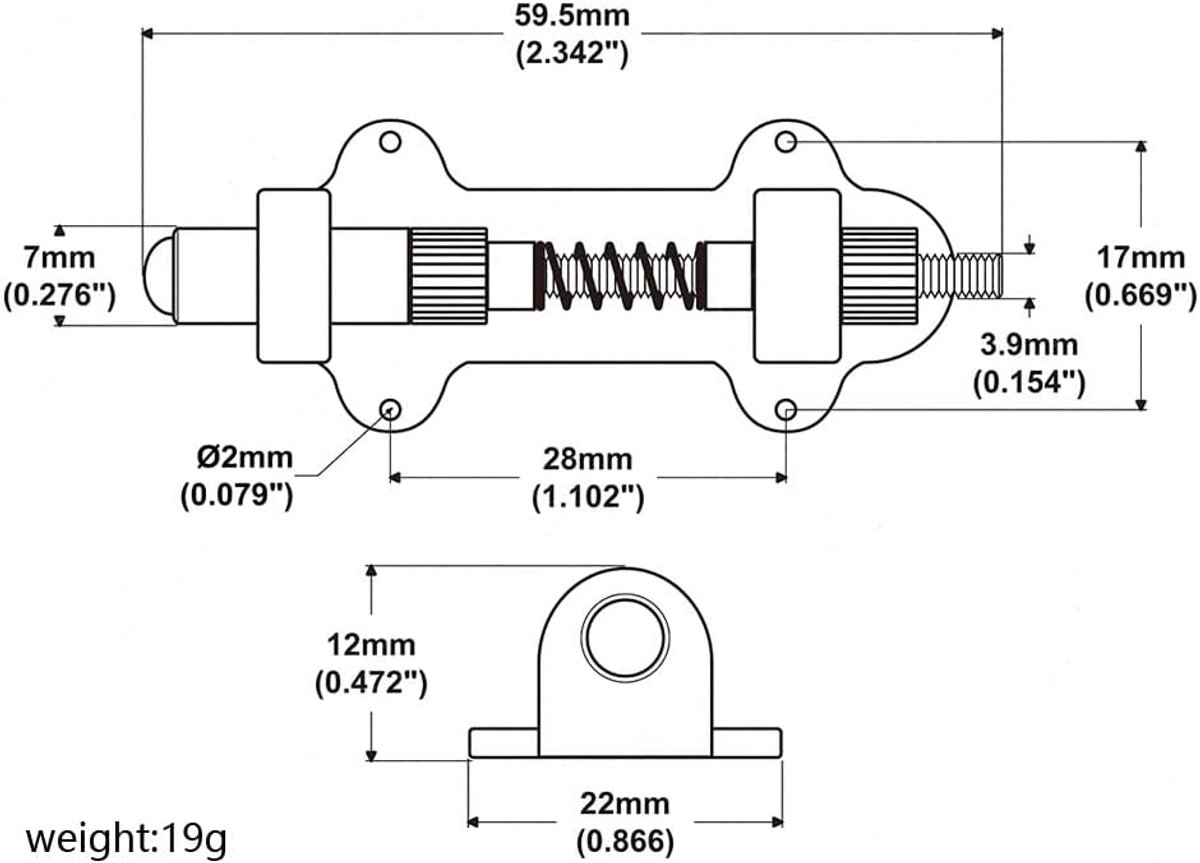 Tremolo Bridge Stabilizer, Gitaar Tremolo Stopper Stabiliserende Apparaat Kit Voor Elektrische Gitaar: