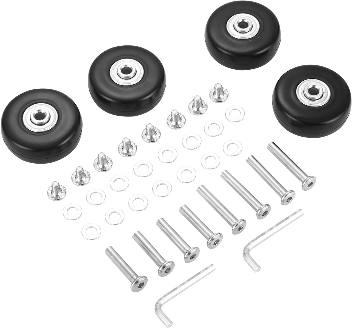Koffers 50 x 18 mm - universeel met ringen, sleutels en schroeven