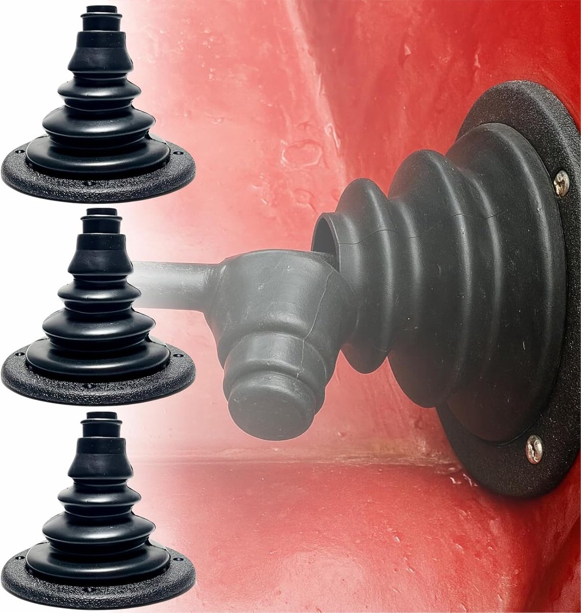 'asdmm Boot Motor Well Cable Boot - Rigging Steering Protect voor Marine Yacht Kayak Elektrische Draad Organiseren, Brandstofleidingen Diameter 4 7/10'''