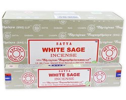 Wierook Satya White Sage / witte salie - 1 pakje van 15gr