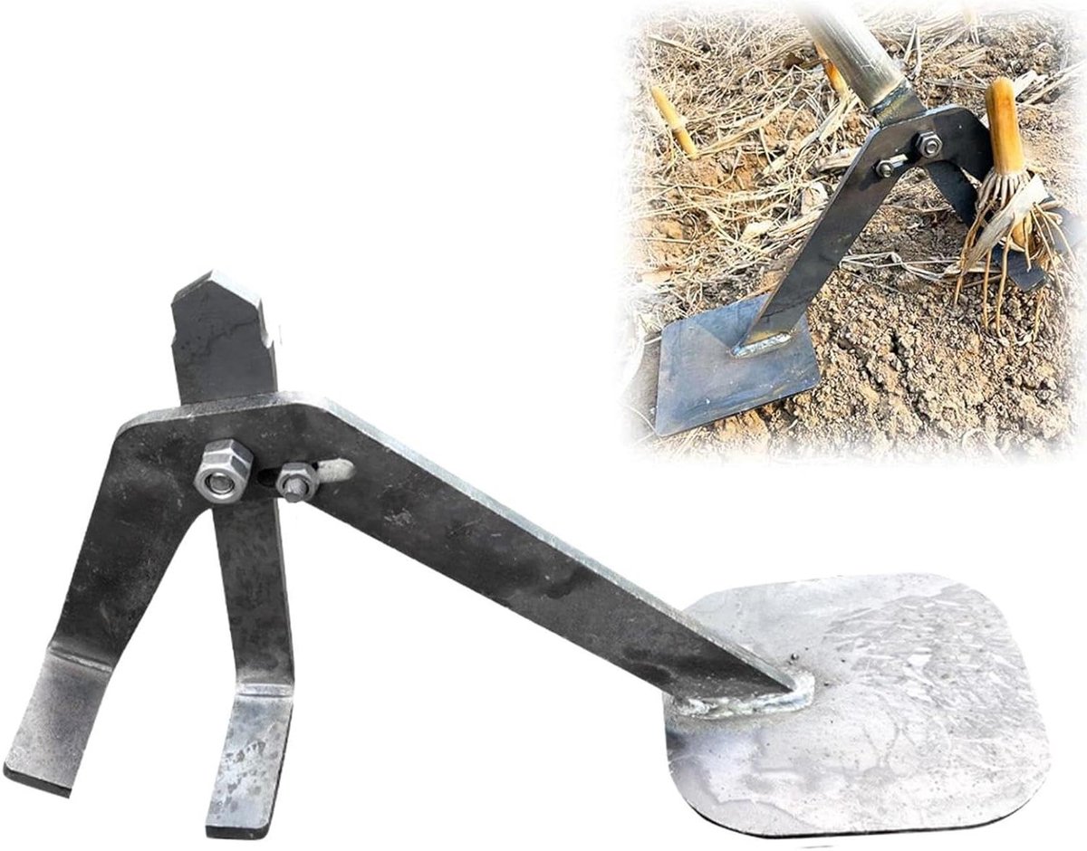Wortelverwijderaar - Ontwortelgereedschap Trekker - Tuinonderhoud Vereenvoudigen - Antislip Stalen Tang - 404 x 157 x 141 cm - Grijs