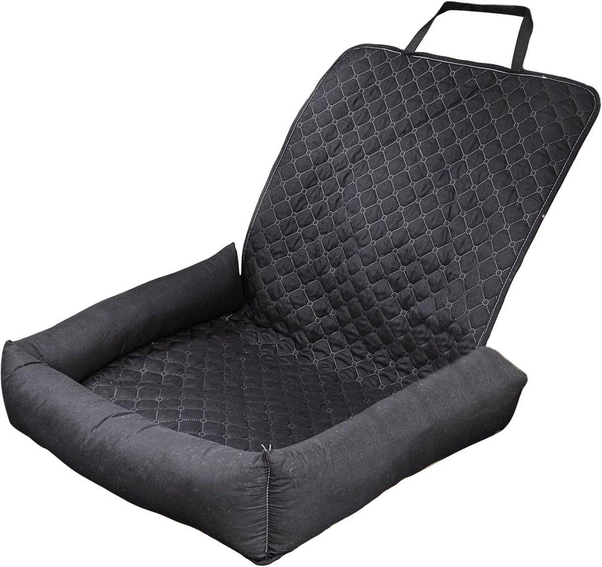 Honden Autostoel - Autostoel Hond - Veilig Reizen - Waterdicht Materiaal - 50 x 100 cm - Zwart