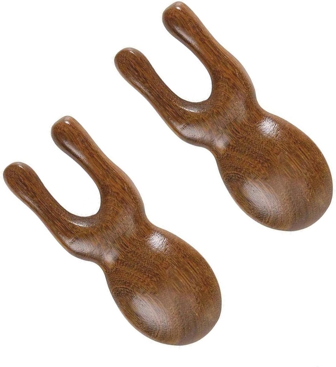 2 x Gua Sha Tool voor Gezichtsmassage en Stimulatie van Neus Tips, Wellness en Ademhalingstechnieken