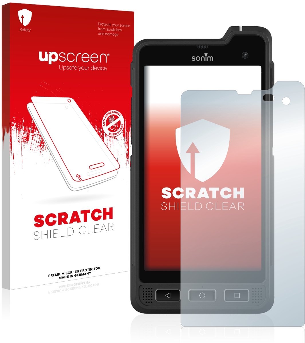 upscreen - Screenprotector voor Sonim XP8 - Folie Beschermfolie transparant