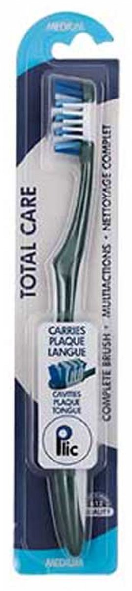 Plic Dental Total Care Tandenborstel Medium (Kleur : Groen)