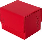 Vault X Exo-Tec® Zijbelading Trading Card Deck Box 100+ - Kaarthouder en opbergdoos - Rood