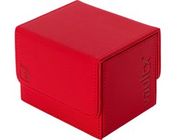 Vault X Exo-Tec® Zijbelading Trading Card Deck Box 100+ - Kaarthouder en opbergdoos - Rood