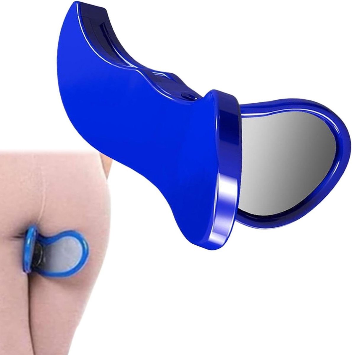 Bekkenspiertrainer Heuptrainer - Bekkenbodemtrainer Dijtrainer - Vormgeven en Versterken - Ergonomisch Draagbaar Ontwerp - 25x15x9.5cm - Blauw