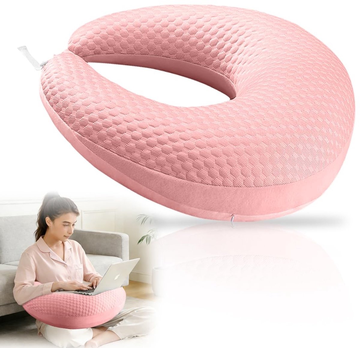 Omgoods - Ergonomisch Leeskussen voor Comfortabel Lezen en Spelen