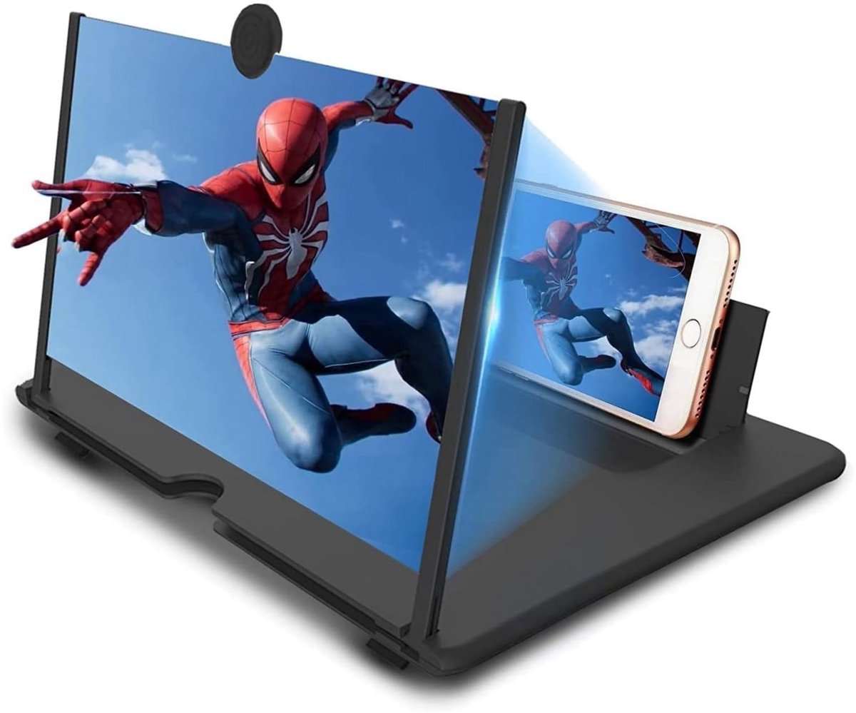 Omgoods - 3D HD Vergrootglas voor Telefoon - 18 Inch Opvouwbaar Scherm voor Mobiele Apparaten