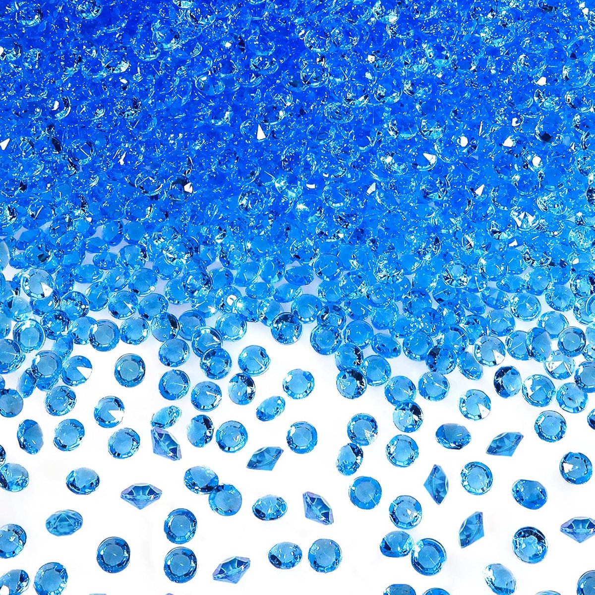 5000 stuks 4,5 mm donkerblauw acryl kristallen decoratieve diamanten tafelstrooier confetti heldere strass-steentjes voor tafeldecoratie bruiloft bruid decoratie vazenkralen