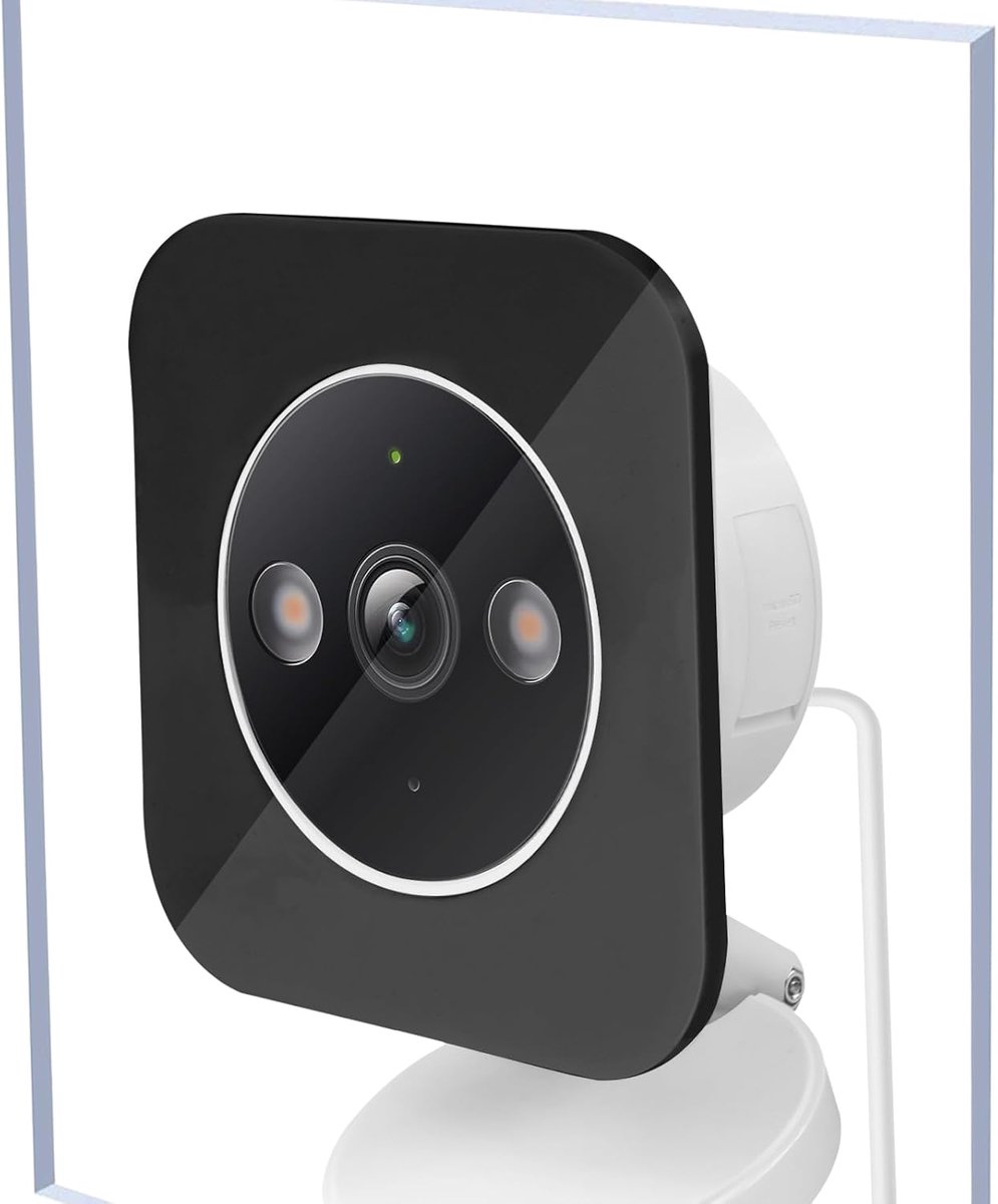 2-pack Raammontage Geschikt voor Tapo C120 Camera - Zonder boren Sterke Zelfklevende Montage, Anti-diefstal Siliconen Montage voor Glazen Oppervlakken, Zwart