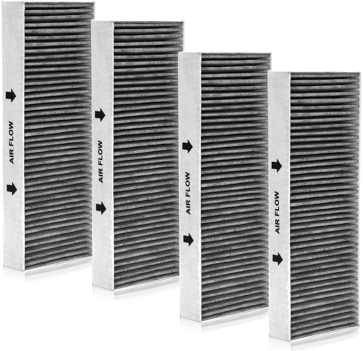 Omgoods - Set van 4 Actieve Koolfilters voor Bora Basic Afzuigkappen
