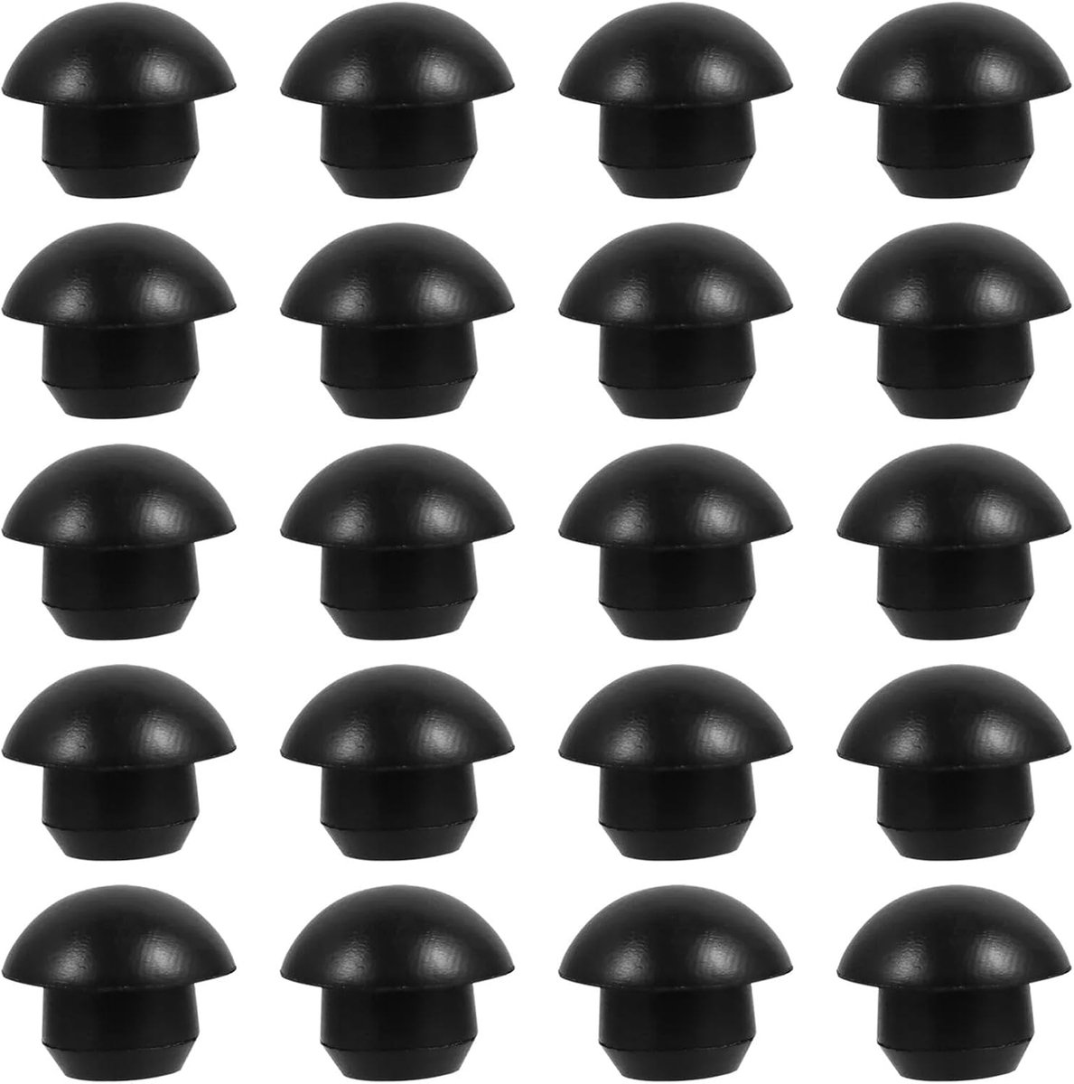 hydraulische krik stop, 9 mm, afdichtingsdop, rubber, koepel, olieaansluiting, voor horizontale en verticale krik van de auto (20 stuks)
