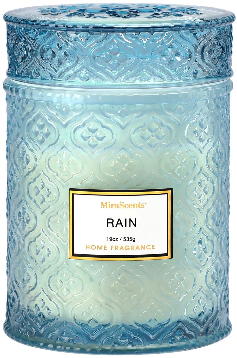 Omgoods - Geurkaars Regen - 538 ml - Natuurlijke Sojawas