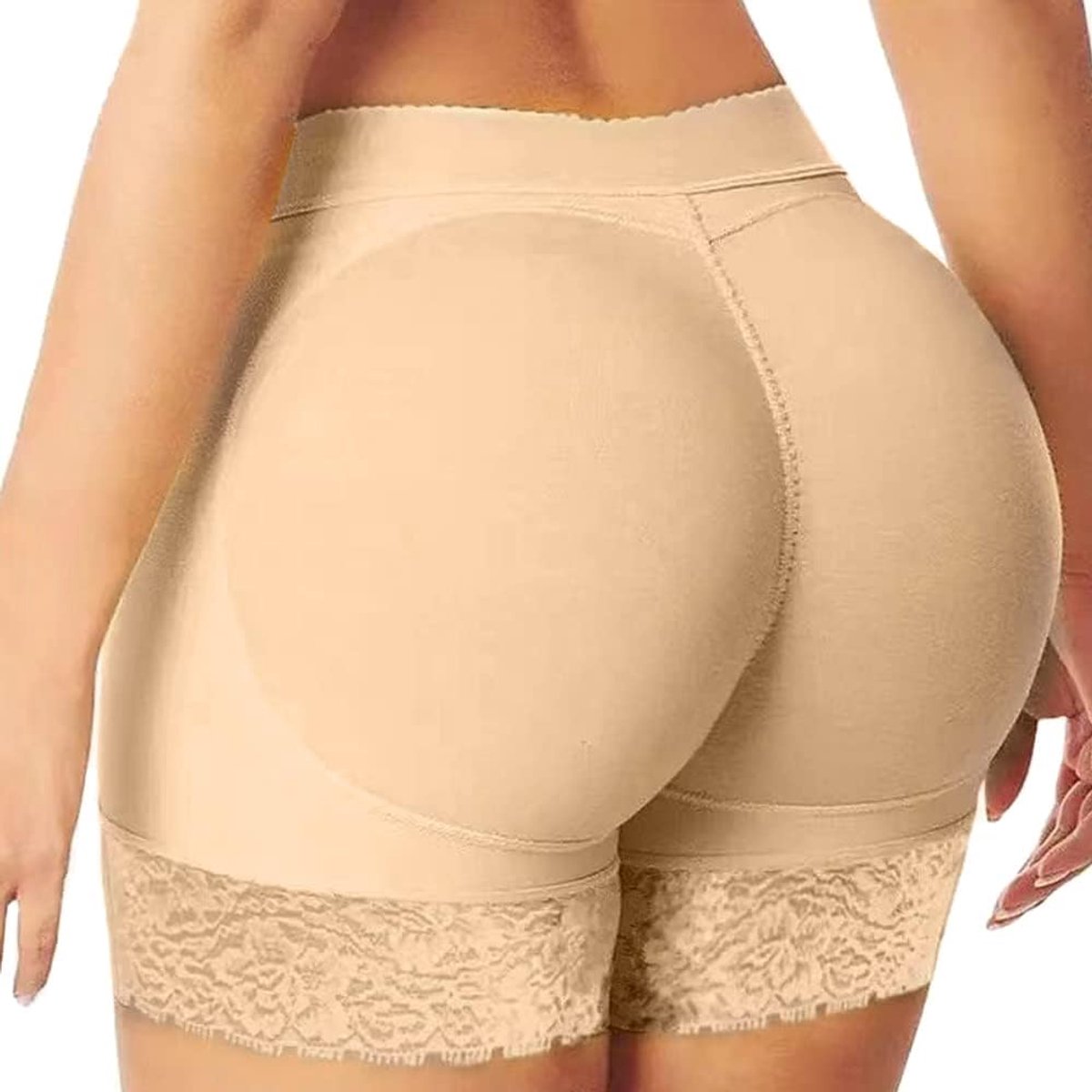 Butt Lifter Gewatteerde Kant Slipje Trainer Shapewear Naadloze Hip Enhancer Pads Ondergoed Body Shaper Buikcontrole Knickers Boyshorts