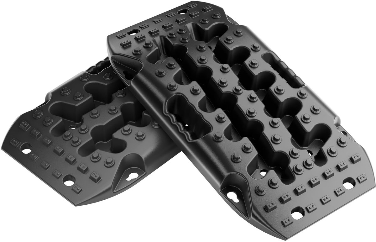 Omgoods - Set van 2 Zandplaten voor Campers en Offroad Gebruik