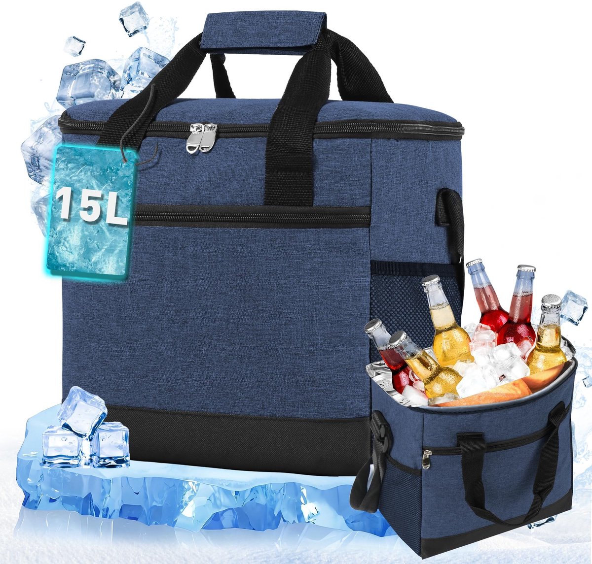 Omgoods - Geïsoleerde Lunchtas met 15L Capaciteit