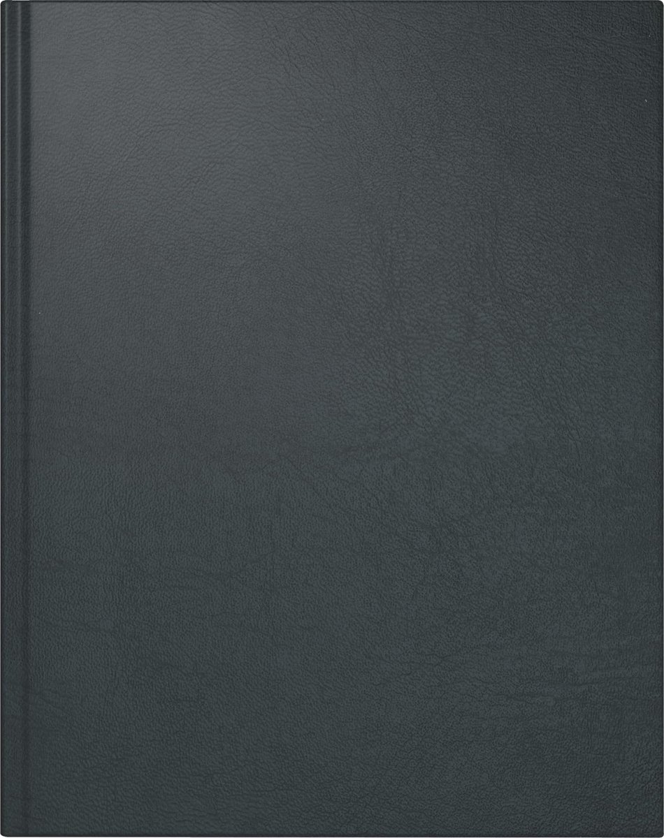 Omgoods - Rido/idé Book Calendar Mod. Manager Calendar TM 2026 - Faux Leather, Zwart