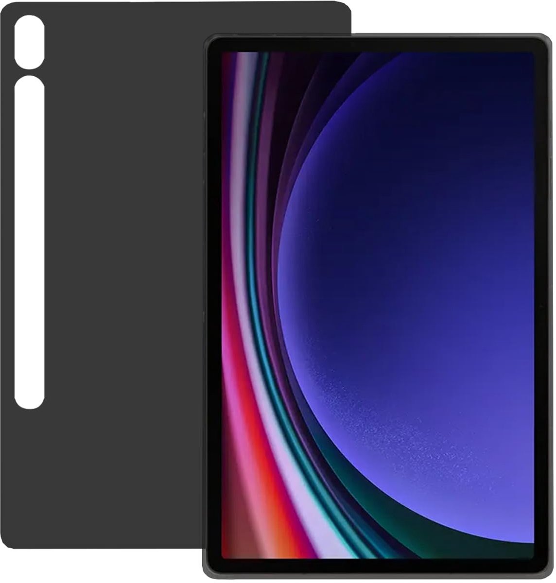 Omgoods - Slanke Silicone Case voor Samsung Galaxy Tab S9 FE - 10.9 Inch