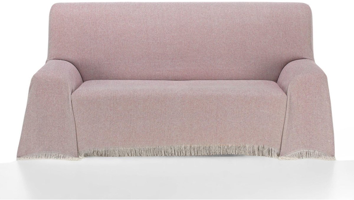 Omgoods - Multifunctionele Bedsprei - 230 x 260 cm, Garenet Rood - Zacht en Stijlvol