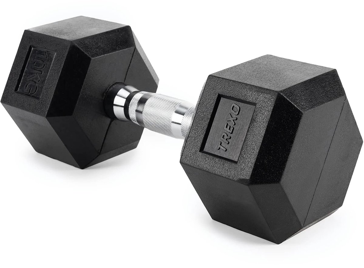 Omgoods - Dumbbells 2.5kg - 35kg - Duurzame Rubber Geleide Gewichten voor Thuis