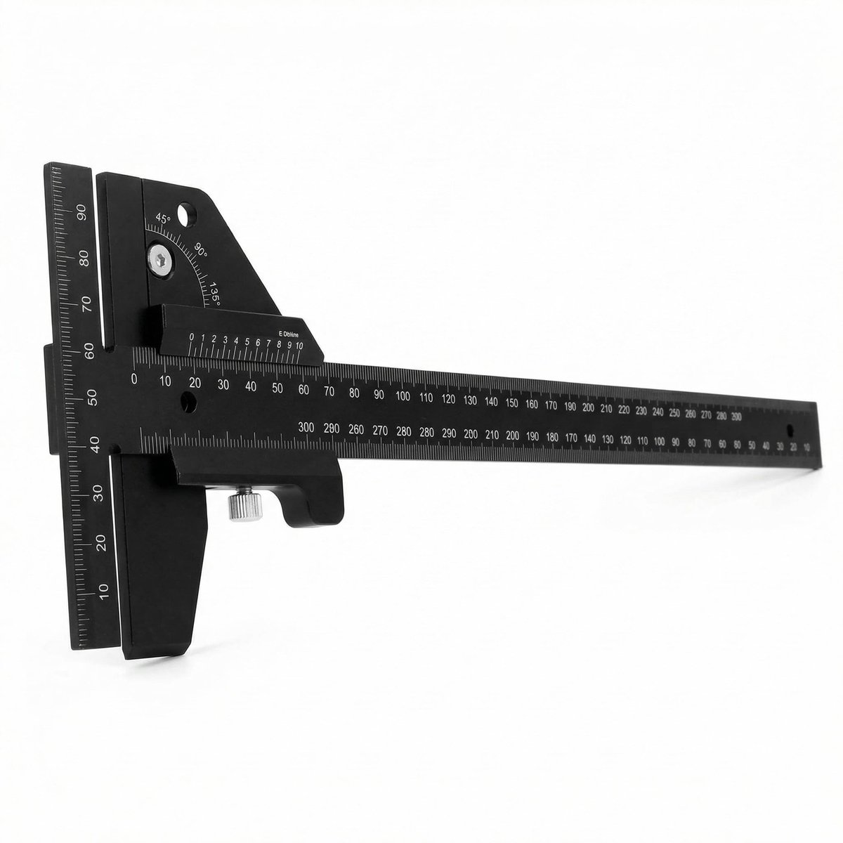 Omgoods - T-Liniaal voor Houtbewerking - Aluminium Legger 0-300mm