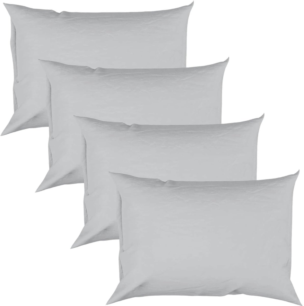 Omgoods - Set van 4 Katoenen Pillowcases 50 x 75 cm van 100% Egyptisch Katoen