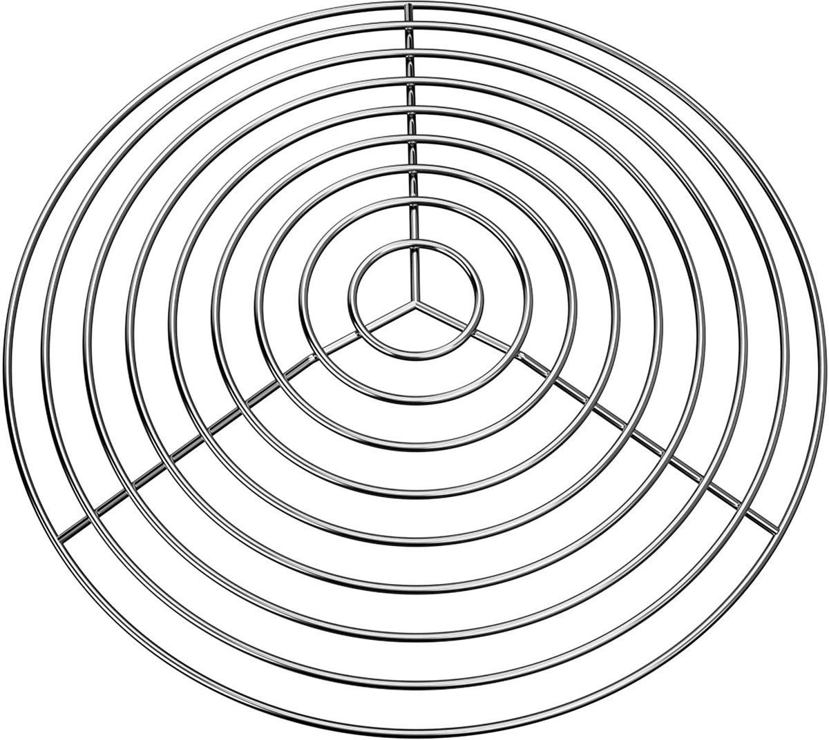 Omgoods - Heavy Duty Houtskoolmand voor Weber 57cm Barbecues - Ideaal voor Direct en Indirect Grillen