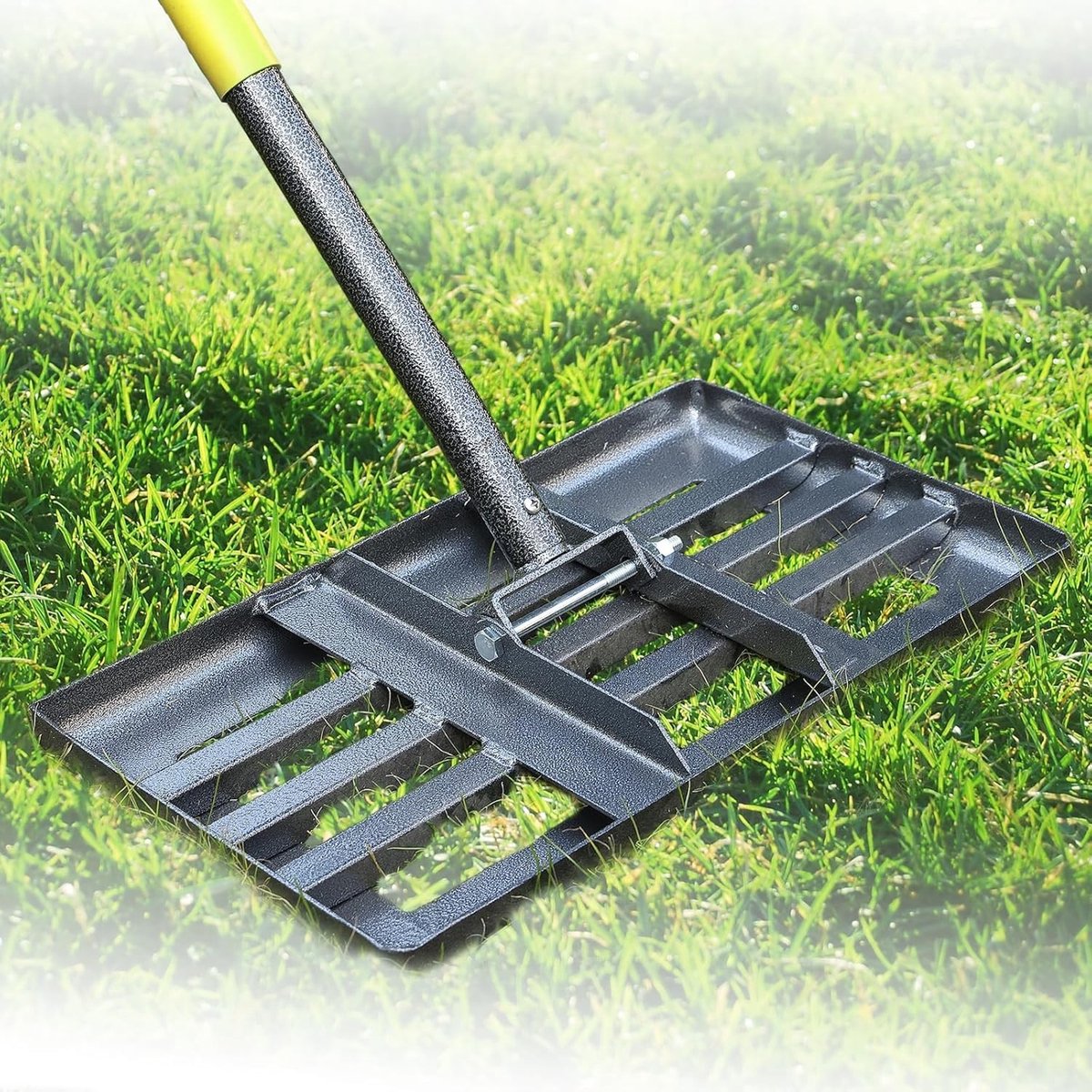 Omgoods - Leveling Rake met Verstelbare Handgreep voor Efficiënte Bodemverdeling