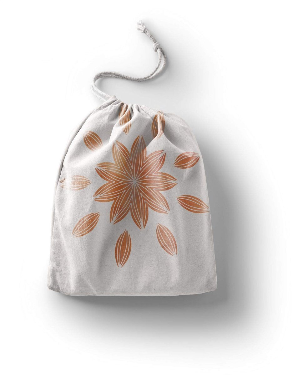 Omgoods - Multicolor Herbruikbare Katoenen Tas met Trekkoord