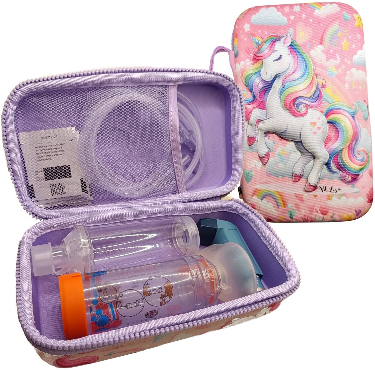 Omgoods - Hard Beschermcase voor Inhalator - Unicorn Design met Ster Handleiding
