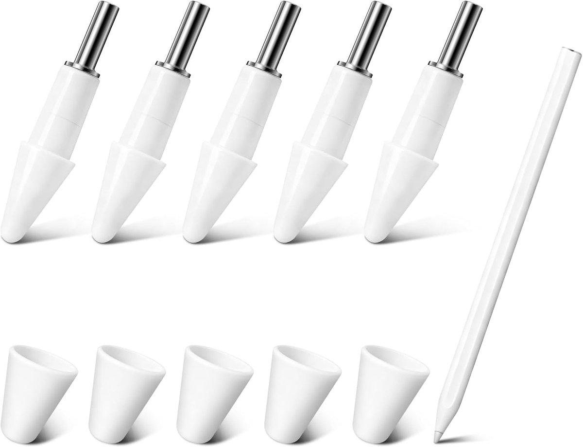 Punten voor Xiaomi Smart Pen 2 - vervangende penpunten voor Xiaomi Smart Pen 2e generatie, stylus vervangende punten, geschikt voor Xiaomi Pad 6, punten vervanging met penpuntbescherming