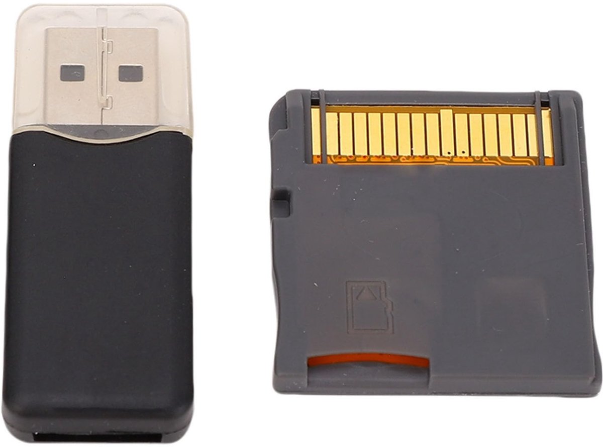 Omgoods- Geheugenkaart 128 GB - Flashkaart voor NDS/2DS/3DS - Geheugenkaartlezer - ASIC-chip - Energiezuinig - Ondersteunt meerdere talen - Flashcard