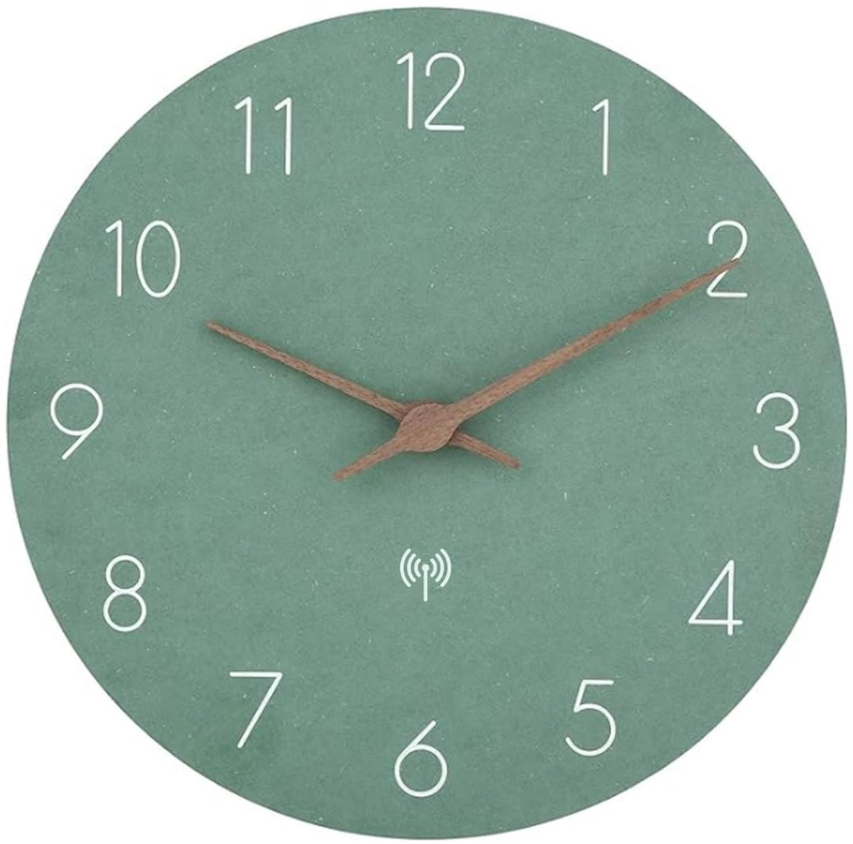 Omgoods - 25 cm Wandklok - Radiogestuurd, Stil, Modern Design