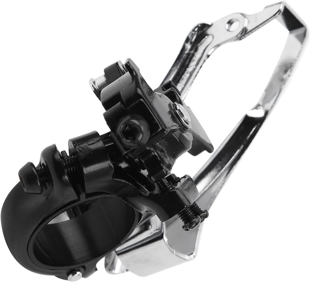 Voorderailleur Mountainbike - Fiets Voorderailleur Shifter - Fietsen Onderhoud - Aluminiumlegering Staal - 34.9 tot 31.8 mm - Zwart Zilver
