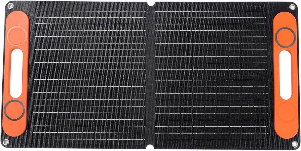 Zonnepaneel 80W - Draagbaar Paneel - Buiten Opladen - Dubbele USB en DC Poorten