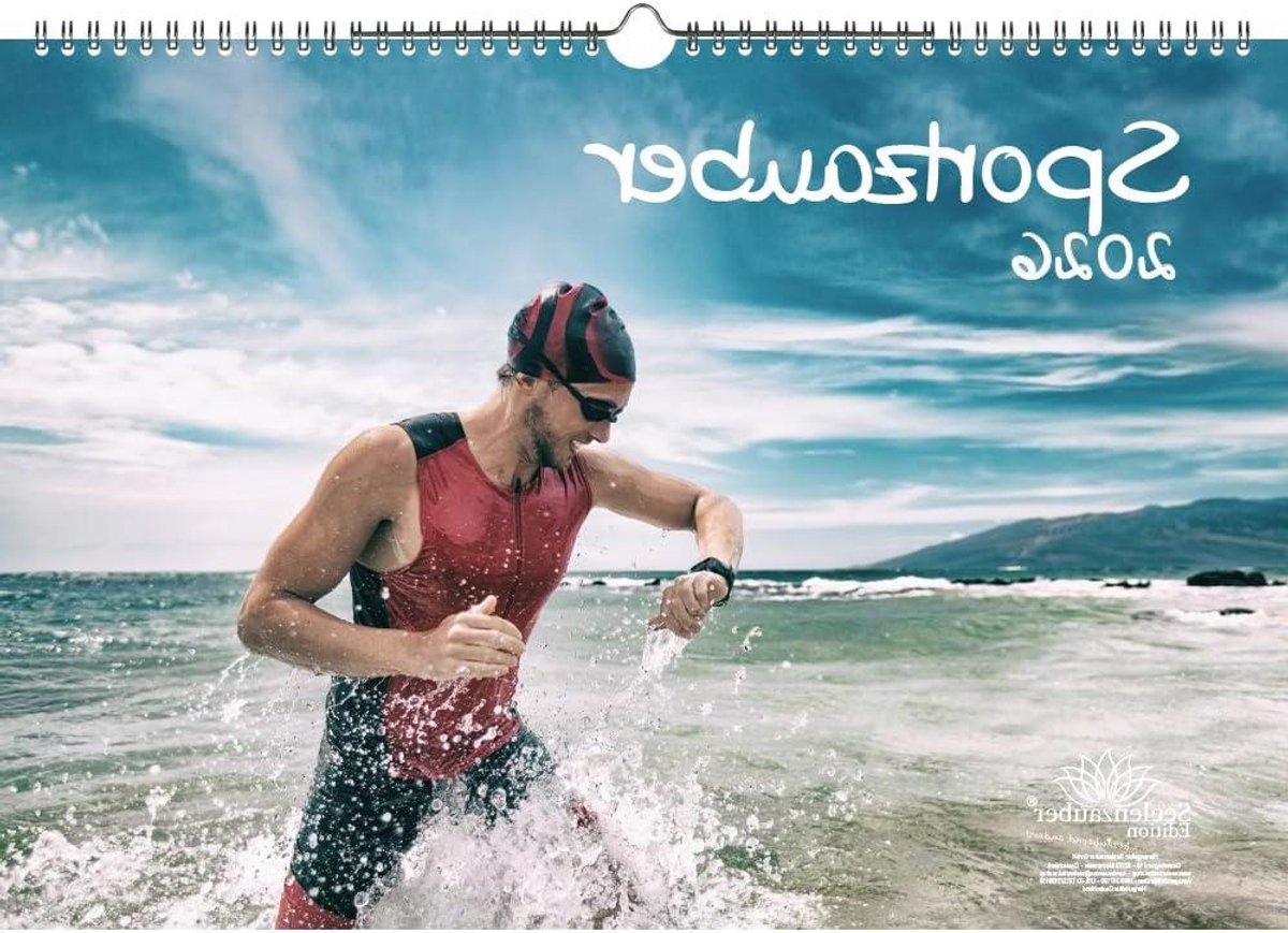 Wandkalender A3 - Fotokalender Jaarplanner - Vrije Tijd Planning - 12 Sport Motieven - 42 x 29.7 cm - Niet gespecificeerd